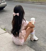 Zingj Lace Ruffled Shorts