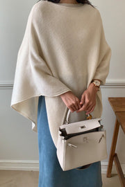 Elegant Knit Cape