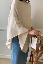 Elegant Knit Cape