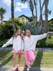 Sunhoney Signature Mockneck Sweatshirt - Grey