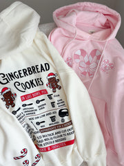 Light Pink Candy Cane Wonderland Hoodie