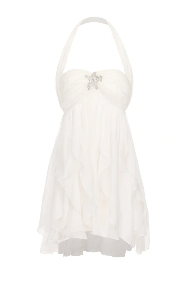 Chic A Line Sweetheart Pink Short Party Dress with Ruffles