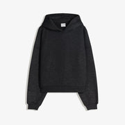 Black Glitter Bling Hooded Sweatshirt Women Casual Long Sleeve Basic Classic Style Pullovers  New Trendy Lady Sweatshirts Tops