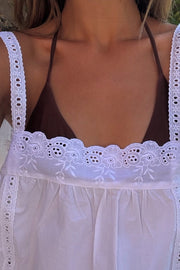 Immy Mini Dress in Ivory