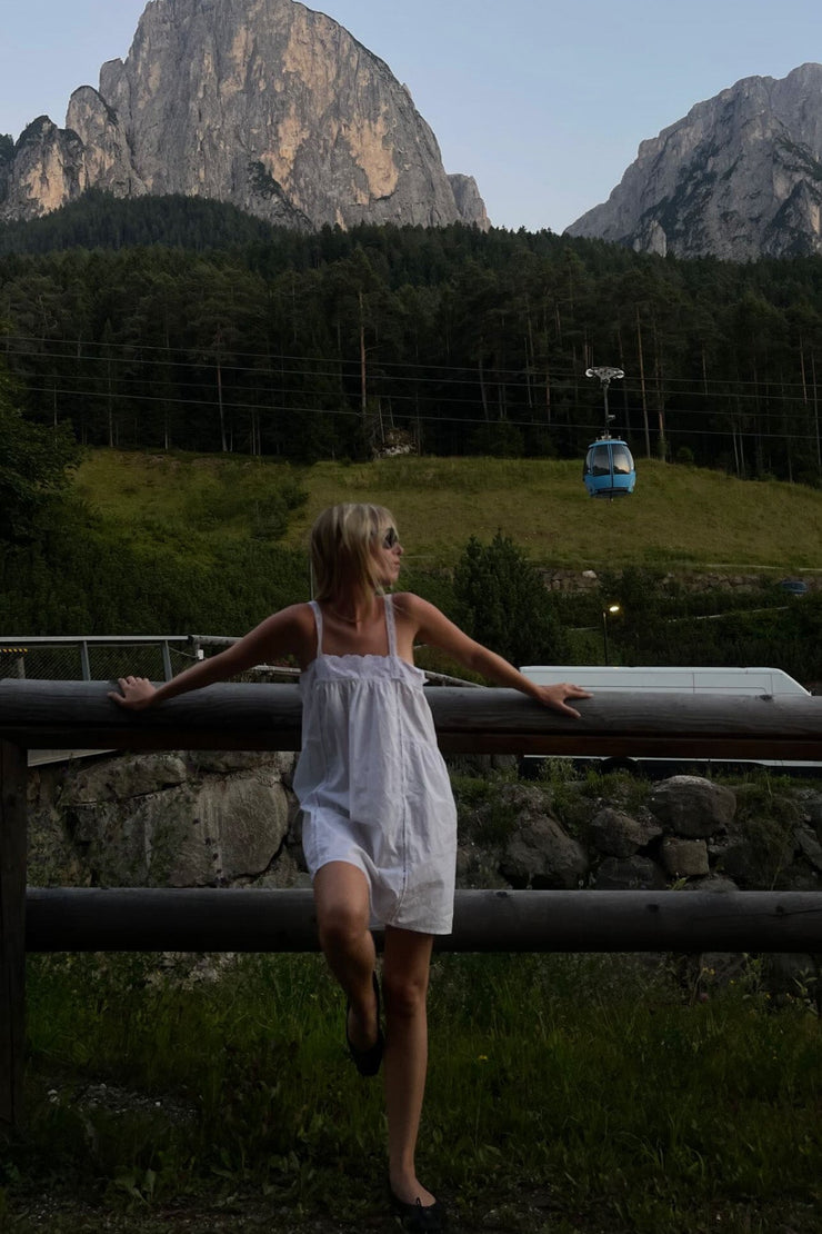 Immy Mini Dress in Ivory