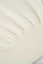 Off Shoulder Fitted Knit Sweater